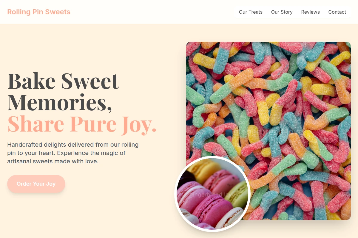 Rolling Pin Sweets